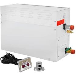 Happybuy Steam Generator 9KW Steam Showers 220V-240V Sauna Steam Generator with Programmable Controller for Home SPA Bathroom Hotel Shower Steam(Controller Not Contain Battery)