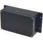 Otdorpatio Junction Box IP65 Waterproof ABS Plastic Electrical Project Case Power Junction Boxes, Project Box with Fixed Ear Black 7.87 x4.72 x2.95 inch (200x120x75 mm)