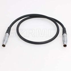 SZRMCC Nucleus-M 0B 7 Pin Male to 0B 7 Pin Male for Wireless Follow Focus Motor Connection Control Cable Daisy-Chained to 7-pin (Straight-Straight 50cm)