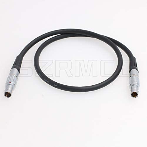 SZRMCC Nucleus-M 0B 7 Pin Male to 0B 7 Pin Male for Wireless Follow Focus Motor Connection Control Cable Daisy-Chained to 7-pin (Straight-Straight 50cm)