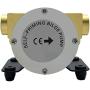 ISURE MARINE Water Puppy Bilge/Sump Flexible Impeller Pump 8 GPM,10A 12V/24V for Bilge Pumping Livewell Circulation Washdown