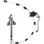 A-Premium Power Window Regulator with Motor Compatible with Jeep Cherokee XJ 1997-2001 Front Passenger Side