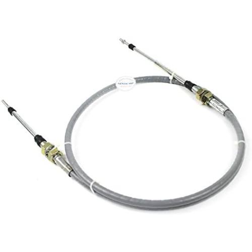 D20 D21 D20P Fuel Control Cable - SINOCMP Excavator Motor Cable 75 Inch for Komatsu D20 D21 D20P D20A D21P D21A -6-7 Spare Parts, 3 Month Warranty