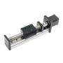 Befenybay 100mm Length Travel Linear Stage Actuator with Square Linear Rails Ballscrew SFU1605 with NEMA17 Stepper Motor for DIY CNC Router Parts X Y Z Axis