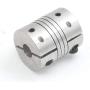 3Pcs 6.35x8mm Flexible Couplers CNC Motor Jaw Shaft 6.35mm To 8mm Aluminum Flexible Couplings Stepper Motor Connector D25L30 Fo CNC Router Milling Engraving Machine