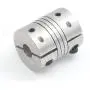 3Pcs 6.35x8mm Flexible Couplers CNC Motor Jaw Shaft 6.35mm To 8mm Aluminum Flexible Couplings Stepper Motor Connector D25L30 Fo CNC Router Milling Engraving Machine