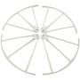 Upgraded Spare Parts Replacement for Syma X5UW X5UC RC Quadcopter Rc Helicopter Copter Toy Motor Main Blade Propellers Propeller Protectors Blades Frame Landing Skid with Screws Set (White)