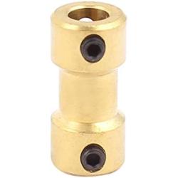 uxcell 3.17mm to 5mm Copper DIY Motor Shaft Coupling Joint Connector for Electric Car
