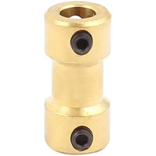 Connecteur d'entraînement en cuivre 3,17 mm à 5 mm pour moteur DIY, joint de connexion pour voiture électrique.