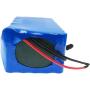Wnicek 48V Electric Bike Battery 10Ah 13S 4P Lithium-ion Battery Pack with Charger for 200W 250W 350W 500W Motor Fit for Electric Scooters Electric Wheelchairs E-Bike