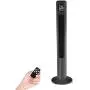 ISOBU LILIANG- - Evaporative Coolers Quiet Cooling Tower Fan with Remote Control, Ioniser, 15 Timer, and 3 Speed Settings, Oscillating Pedestal Fan - Black BMZDLFJ-1