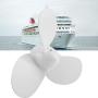 Suuonee Boat Motor Propeller, 7 1/4 5-A 3 Blades Aluminum Boat Propeller Outboard Motor for Hangkai 3.5HP