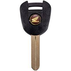 DWL Replacement for Motorcycle Blank Key Uncut Blade for CTX700 CB650 NM4 CBR1000 CTX1300 Interceptor 800 NC700 NC750 CBR650r CB650R CBR500 CB500(Black),Medium