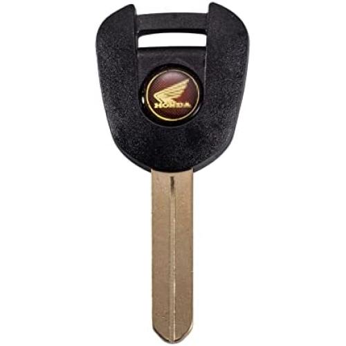 DWL Replacement for Motorcycle Blank Key Uncut Blade for CTX700 CB650 NM4 CBR1000 CTX1300 Interceptor 800 NC700 NC750 CBR650r CB650R CBR500 CB500(Black),Medium