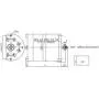 L-faster 36V48V 800W Electric Brush DC Motor Kit Electric Scooter E300 Conversion Kit Electric Motorcycle MX650 Replacement Engine Update