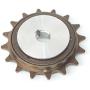 L-faster Bicycle Spoke Chain Wheel Bike Rear Wheel 32T Sprocket for Our Left Drive Motor Kit 16T Freewheel with Adapter for Motor MY1016Z