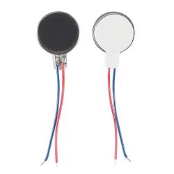 20PCS DC 3V Mini Motors 10mmx3mm Flat Coin Button-Type Micro DC Motor for Tablet Pager Mobile Cell Phone