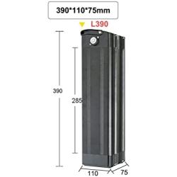 Jieoto 48V Ebike Battery 8AH 10AH 12.5AH 15AH Mountain Bike Lithium Li-ion Battery Pack with 2A Charger, BMS for 200-750W Electric Bicycles Motor
