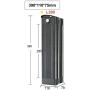 Jieoto EBike Battery 36V 8AH 10AH 12.5AH 15AH Lithium ion Battery, for 200W 250W 350W Motor Folding Bike,with Charger,Electric Bike Battery