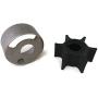 Boat Motor 6G1-44352-00 6G1-44322 Insert Cartridge + Water Pump Impeller for Yamaha Outboard 6HP 8HP 47-11590M Sierra 18-3066 2/4-stroke Engine