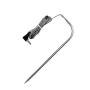 Replacement Meat Probes for Traeger Pellet Grills, 2PCs Waterproof BBQ Meat Temperature Probes with 2PCs Stainless Steel Probe Clip Holders, 3.5mm Plug