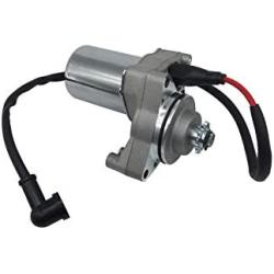 shamofeng 3 bolt Starter Motor WIth Line for 50cc 70 cc 90cc 100 cc 110cc 125 cc Dirt Bikes Go Karts ATVs Pit Bike Dune Buggy Sandrail Quad 4 Wheelers SSR Roketa Taotao Coolster Jonway SunL