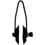 attwood 16207-2 Universal Outboard Rectangular Motor Flusher , Black