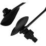 Pebbly Beach Boat Motor Muffs,Outboard Motor Flusher Boat Marine Water Flusher Ear Muff Engine Flusher Universal