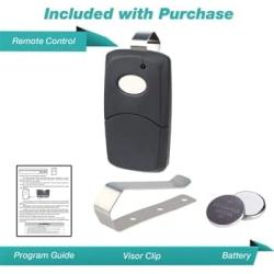 Garage Door Remote Opener for Linear Multi-Code 3089 308911 MCS308911 (Black)
