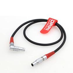 DRRI 0B 4Pin Male Angled LBUS to Straight LBUS Cable for ARRI LBUS FIZ MDR Wireless Focus