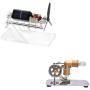 Sunnytech Solar Mendocino Motor Magnetic Levitating Model Mini Hot Air Stirling Engine Motor Model ID01-HA001