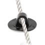 Froiny 10pcs Inflatable Boat Rope Buckle Engine Mount Motor Stand Holder Safety Drag Rope Hook