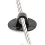 Froiny 10pcs Inflatable Boat Rope Buckle Engine Mount Motor Stand Holder Safety Drag Rope Hook