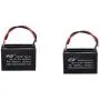 CBB61 2Pcs 20UF Starting Capacitance 450V AC Fan Capacitor CBB Motor Run Capacitor