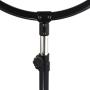 Comfort Zone CZHVP20S 20-Inch 3-Speed Slim-Profile High-Velocity Industrial Pedestal Fan with Aluminum Blades and Adjustable Tilt , Black