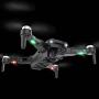 QUITOKA RC Drone 4-axis Aircraft with Brushless Motors 8K Ultra HD Camera The Body is Foldable GPS Positioning Automatic Return 25 Minutes Flight Time Long Control Range