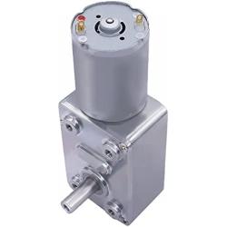 weideer DC 12V 200RPM Turbo Worm Geared Motor High Torque Micro 13mm Shaft Geared Motor With Screws JGY370-12200