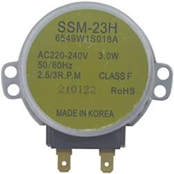 Rakstore Replacement SSM-23H 6549W1S018A Microwave Oven Turntable Motor Synchronous Motor