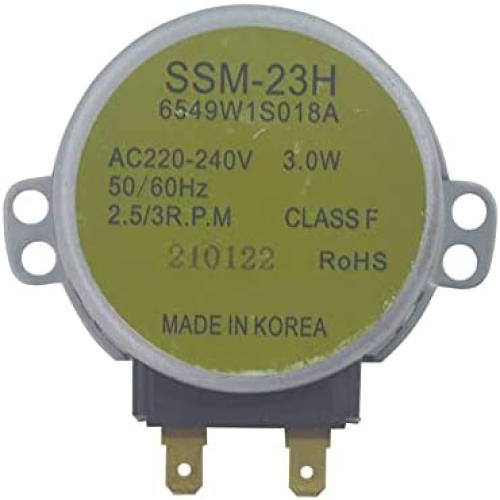 Rakstore Replacement SSM-23H 6549W1S018A Microwave Oven Turntable Motor Synchronous Motor