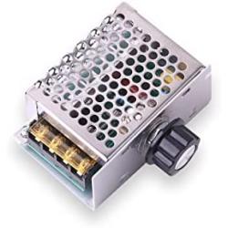 OCESTORE 4000W Electronic Voltage Regulator Motor Thermostat Controller AC SCR Speed Control Power Heat Regulator Voltage Motor Governor Dimmer Thyristor High-Power 110V-220V