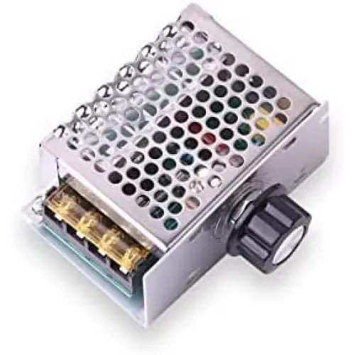 Régulateur Électronique de Tension 4000W Thermostat Contrôleur Moteur SCR Contrôle de Vitesse Régulateur de Chaleur Tension Moteur Gouverneur Dimmer Thyristor Haute Puissance 110V-220V Régulateur Électronique de Tension 4000W Thermostat Contrôleur Moteur SCR Contrôle de Vitesse Régulateur de Chaleur Tension Moteur Gouverneur Dimmer Thyristor Haute Puissance 110V-220V