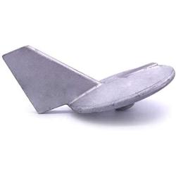 Boat Motor 6J9-45371-00 6J9-45371-01 6K1-45371-02 Trim Tab Skeg Anode for Yamaha Outboard Engine 115HP 150HP 175HP 200HP, fits Sierra 18-6035