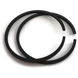 2 pcs 1 Set Piston Ring Set For STIHL 009, 010 AV 1120 034 3000 36MM x 1.5 Kolbenring Rings Chainsaw Motor Engine