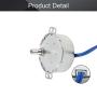 Fielect Synchronous Motor AC 110V 0.8-1RPM Turntable Motor CW/CCW Direction 4W TYC-50 Double Flat Tapping Shaft