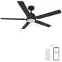 Smart Ceiling Fan with Lights, Indoor & Outdoor Ceiling Fan with Remote, 10 Speeds Smart Ceiling Fan Compatible with Alexa, Siri & Google, 52 Inch Modern Ceiling Fan with DC Motor, Black Ceiling Fan Smart Ceiling Fan with Lights, Indoor & Outdoor Ceiling Fan with Remote, 10 Speeds Smart Ceiling Fan Compatible with Alexa, Siri & Google, 52 Inch Modern Ceiling Fan with DC Motor, Black Ceiling Fan