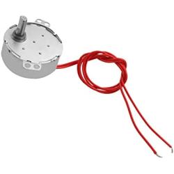Jutagoss Synchronous Motor TYC-50 Single Flat Shaft Direction CW/CCW, 4 Watt AC 12V 5-6 RMP, 1 Pcs