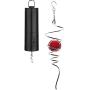 UOUDIO Wind Spinner Motor Battery Operated Gazing Ball Spiral Tail Wind Spinner Stabilizer，Stress Ball Indoor Outdoor Decoration Motor Drive Hanging Swivel Hook 11