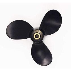 HoaFourge 7 1/2 x 7 Aluminum Propeller Prop for Suzuki Outboard Engine 4HP 5HP 6HP 58110-91JN0-019