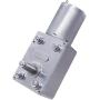 weideer DC 12V 45RPM Turbo Worm Geared Motor High Torque Micro 13mm Shaft Geared Motor with Screws JGY370-1245