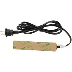ABN Silicone Heating Pad 120V - 1 x 5 Inch Universal Engine Heater Car Oil Pan Heater Pad, 25W Electric Heater Pad